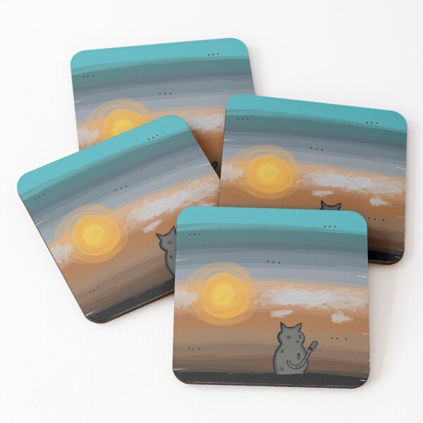Item preview, cat in sunset designed and sold by sofiaRZ.