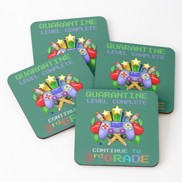Item preview, Quarantine Level Complete 3rd Grade First Day Back To School 	 	 designed and sold by vquvvsuvxz98.