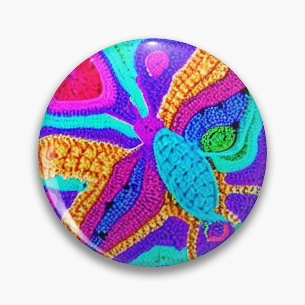 Item preview, Crocheted grandmother's squares. Abstraction. designed and sold by Natalia-Vlad.