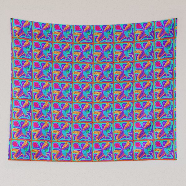 Item preview, Crocheted grandmother's squares. Abstraction. designed and sold by Natalia-Vlad.