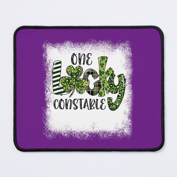 Item preview, Bleached St Patricks Day Leopard One Lucky Constable 		 designed and sold by fmkzlnxquc38.