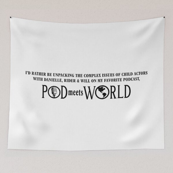 Item preview, Pod Meets World Merch Pod Meets World designed and sold by kamal-Art.