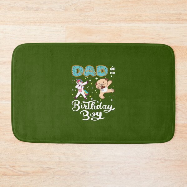 Item preview, Dad Of The Birthday 	 Donut Dabbing Unicorn Dog Daddy 	 	 designed and sold by rlmmhmhe77.