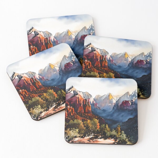 Item preview, Zion National Park designed and sold by DmBWatercolours.
