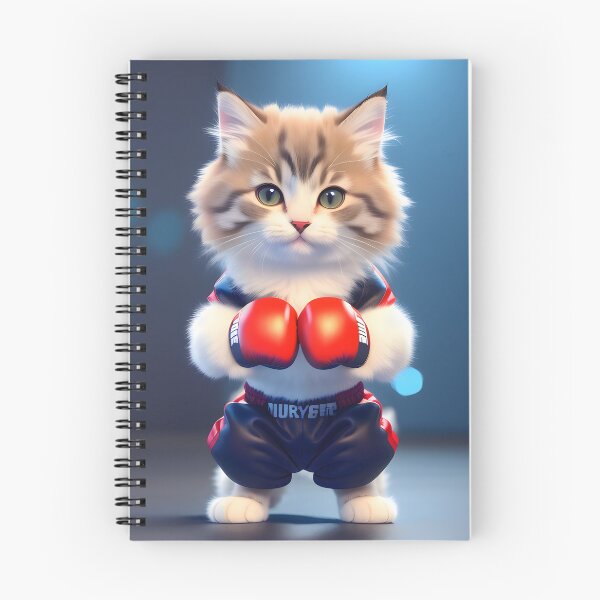 Item preview, Boxing cat - Modern digital art designed and sold by Ai-michiart.