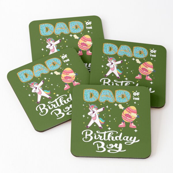 Item preview, Dad Of The Birthday 	 Donut Dabbing Unicorn Egg Daddy 	 	 designed and sold by rlmmhmhe77.