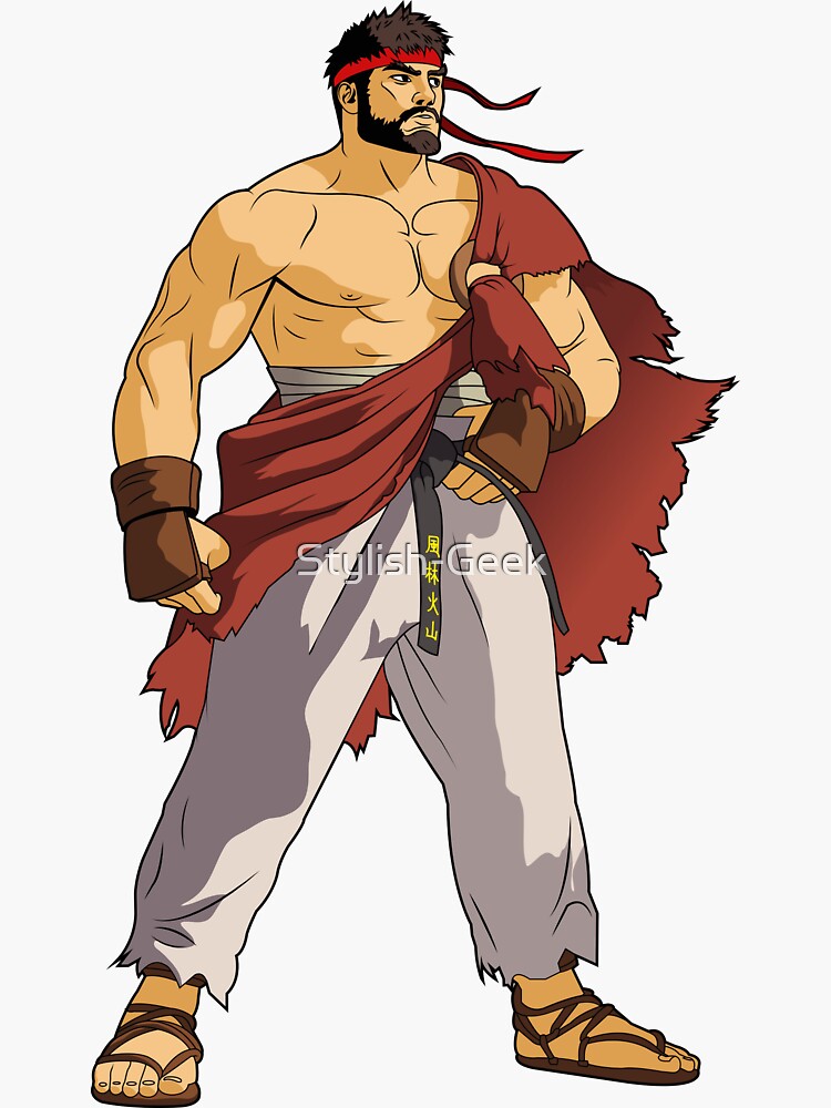 Street Fighter 6 Ryu Sticker for Sale by Stylish-Geek