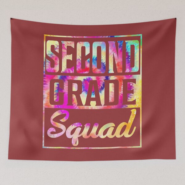 Item preview, Tie Dye 2nd Grade Squad Teacher First Day Of Back To School 	 	 designed and sold by jeqompfa83.