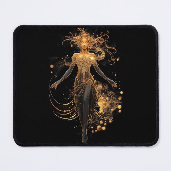 Item preview, Golden Sparkle Goddess designed and sold by ArtfulImprints.