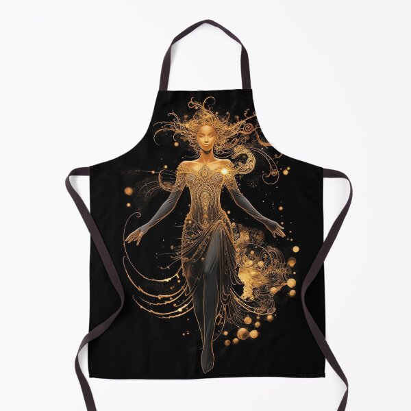 Item preview, Golden Sparkle Goddess designed and sold by ArtfulImprints.