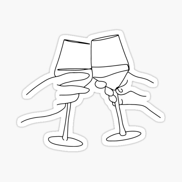 Artikel-Vorschau von Weinzeit-Linienkunst, designt und verkauft von shekl.