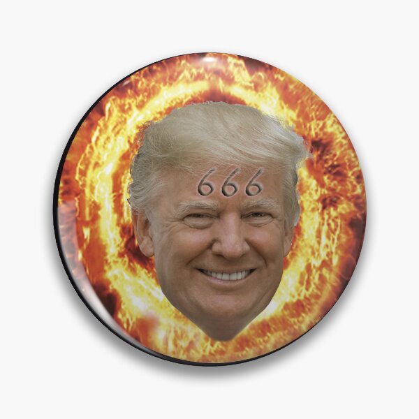 Item preview, TRUMP 666 ANTICHRIST 2024 designed and sold by ACME PROPAGANDAWORX.