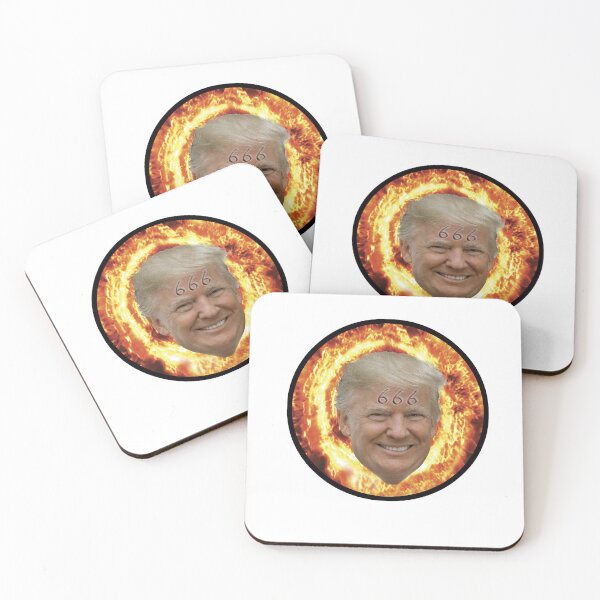Item preview, TRUMP 666 ANTICHRIST 2024 designed and sold by ACME PROPAGANDAWORX.