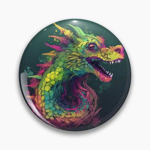 Item preview, Neon Spectacle Dragon designed and sold by FabledEnchants.