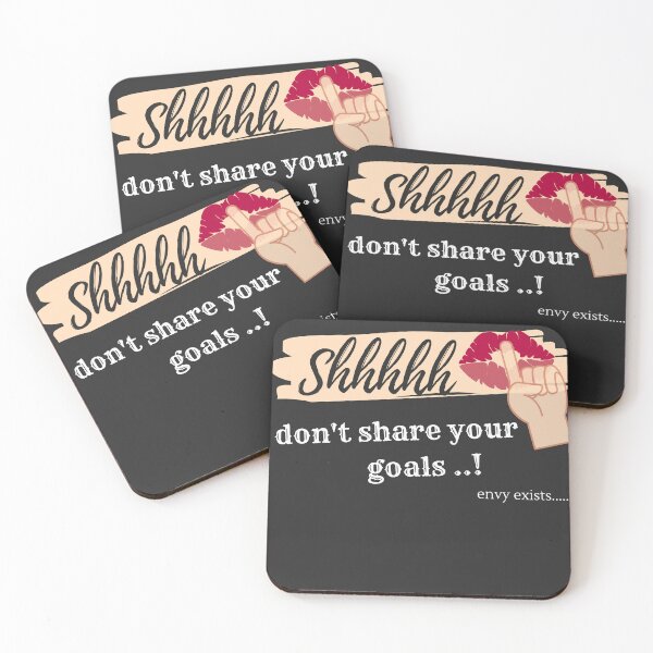 Item preview, don't share your goals, envy exists  designed and sold by Milguz27.