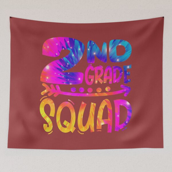 Item preview, Tie Dye 2nd Grade Squad Teacher Student First Day Of School 	 	 designed and sold by jeqompfa83.