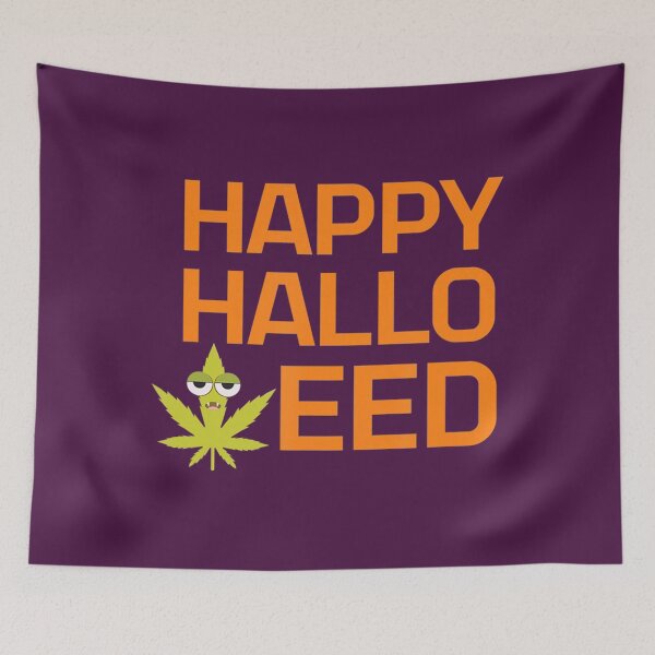 Item preview, Funny Halloween - Happy HalloWeed 	 for Stoner 	 designed and sold by urxlkbbbi94.