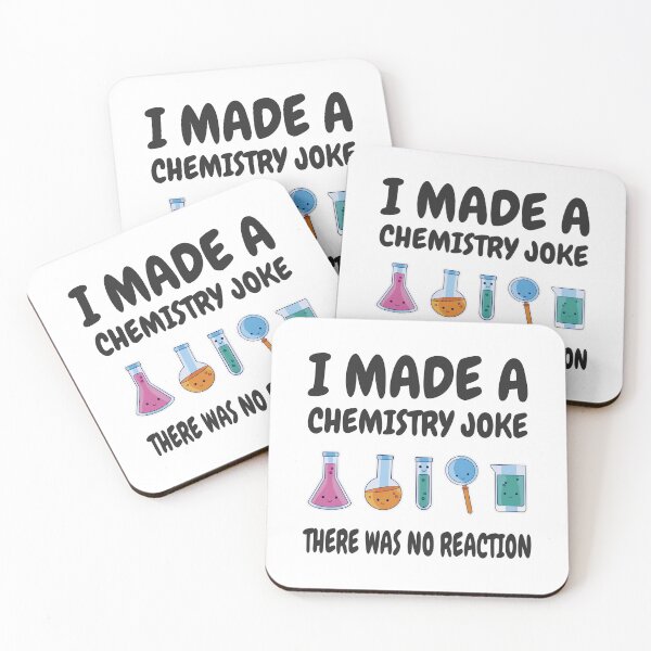 Item preview, Chemistry Joke, There was no reaction designed and sold by HandicraftArt.