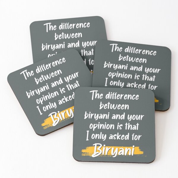 Item preview, Biryani And Your Opinion I Only Asked For Biryani Biryani 		 designed and sold by xnchjzdjrm91.