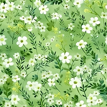 Artwork thumbnail, Cute Springtime Flower Pattern by AdventurerPack