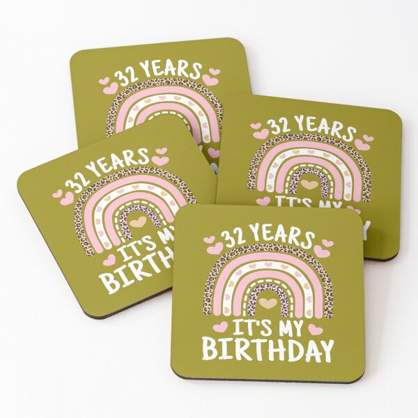 Item preview, Cute 32 Years Old 32nd Birthday Funny Its My Birthday 	 	 	 designed and sold by quizjtpvba70.