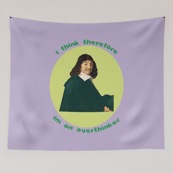 Item preview, I think therefore I am an over thinker  designed and sold by zupperman.