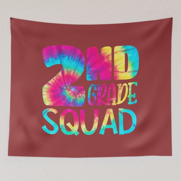 Item preview, Tie Dye 2nd Grade Squad Teacher Student First Day Of School 	 	 designed and sold by jeqompfa83.