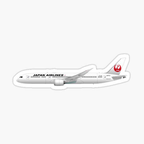 🔴 Louis Vuitton Airline Label Postcard Sticker - JAPAN AIRLINES