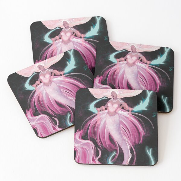 Item preview, Pink mermaid  designed and sold by isabelthwaites.