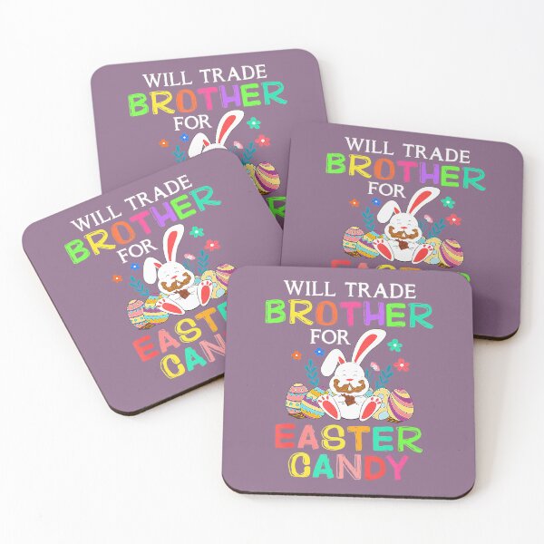 Item preview, Bunny Eat Chocolate Eggs Will Trade Brother For Easter Candy 		 designed and sold by aztbcoak98.