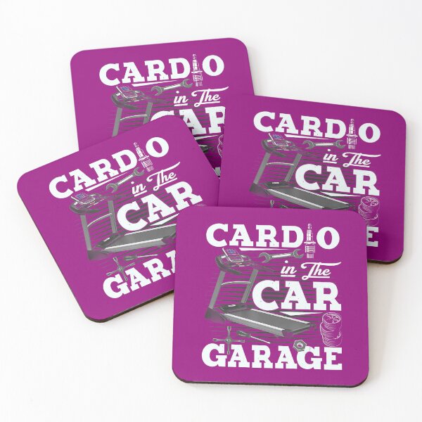 Item preview, Cardio In The Car Garage Gym Workout Home Exercise Stuff 		 designed and sold by sfxqkjyuk94.