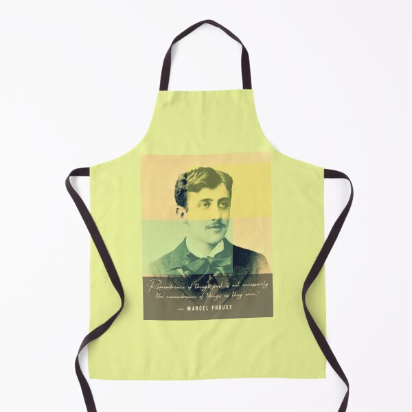 Item preview, Marcel Proust portrait and quote: Remembrance of things past is not necessarily the remembrance of things as they were designed and sold by artbleed.