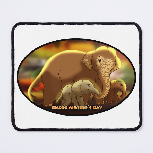 Item preview, Elephants - Mother's Day designed and sold by AnekArts.