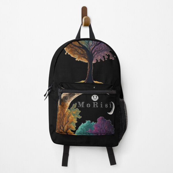 Item preview, colourful tree under the shining moon light tee designed and sold by MoRisi-Fashion.