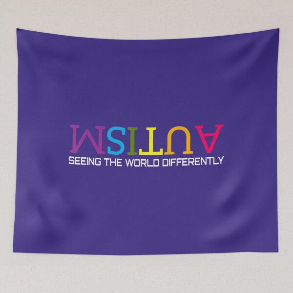 Item preview, Autism Seeing The World Differently 	 For All 		 designed and sold by dsmzpzpltq86.