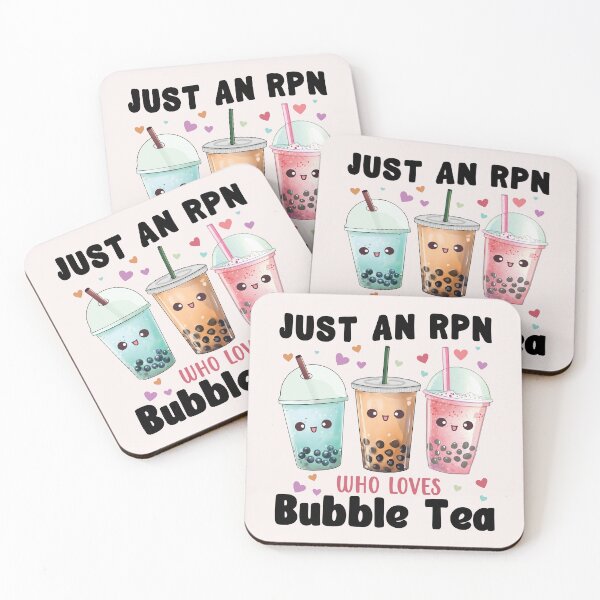 Item preview, Just an RPN who Loves Bubble Tea designed and sold by TaraGbear.