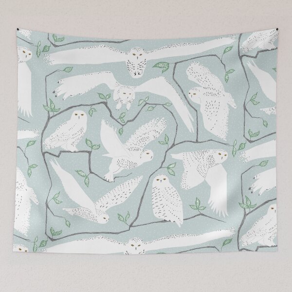 Item preview, Snowy Owls designed and sold by Amy Hadden.