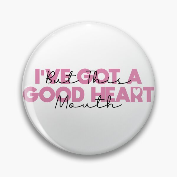 Item preview, I've got a good heart but this mouth, sarcastic woman, sarcastic saying, funny, gift for mom designed and sold by Blonc-ou.