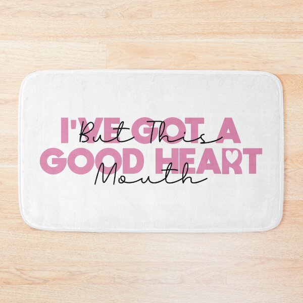 Item preview, I've got a good heart but this mouth, sarcastic woman, sarcastic saying, funny, gift for mom designed and sold by Blonc-ou.