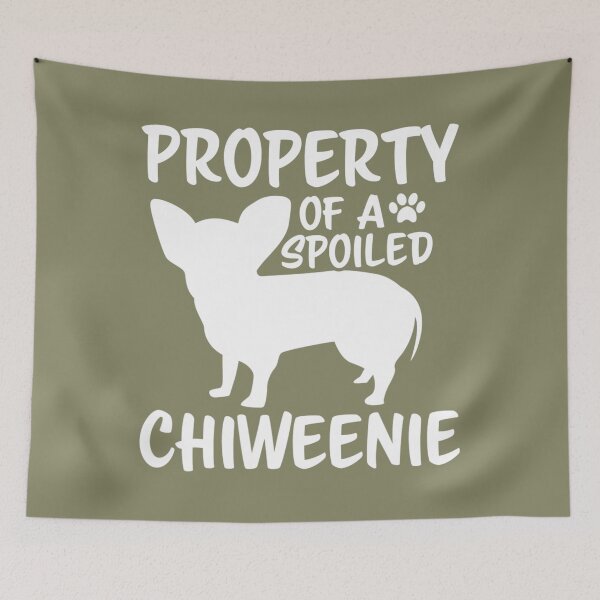 Item preview, Chiweenie Mom Dad Cute and Funny Property Dog Owner 	 	 	 designed and sold by cjjeyrkbx22.