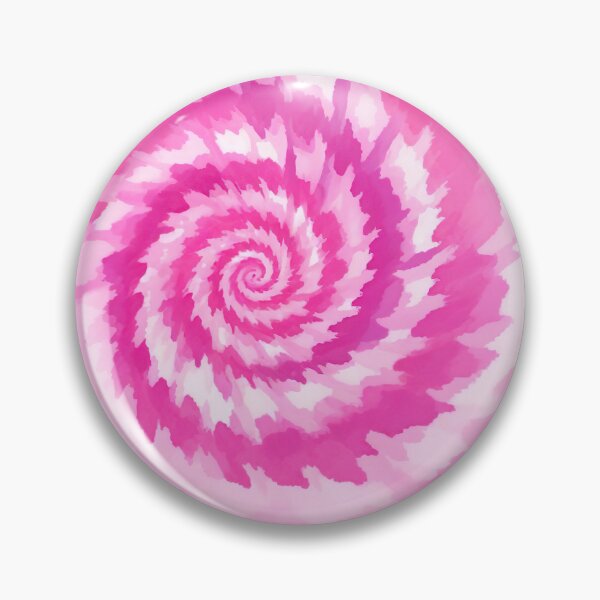 Aperçu de l'œuvre Motif de teinture tie-dye tourbillon rose aquarelle créée et vendue par PatternStudios.