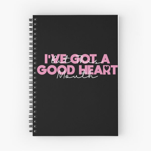 Item preview, I've got a good heart but this mouth, sarcastic woman, sarcastic saying, funny, gift for mom designed and sold by Blonc-ou.