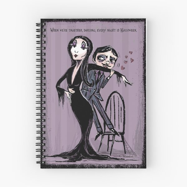 Aperçu de l'œuvre Morticia & Gomez créée et vendue par kazwindness.
