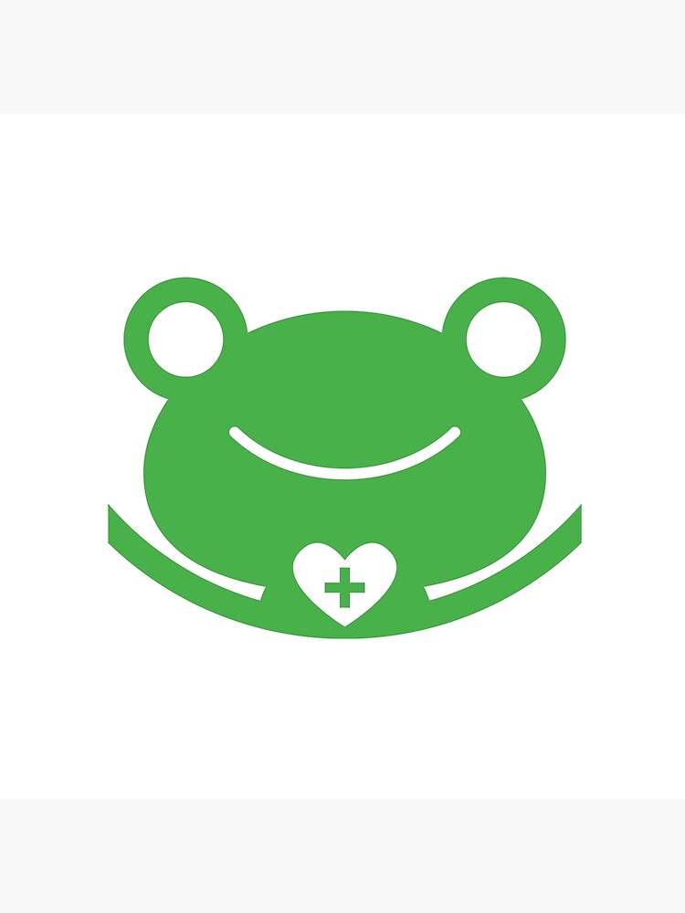Thumbnail 2 of 2, Tote Bag, Happy Frog / Robot Bear designed and sold by OneSwitch.