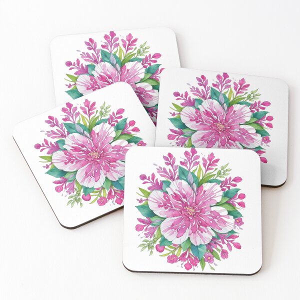 Item preview,  watercolor flowers designed and sold by UndineSea.