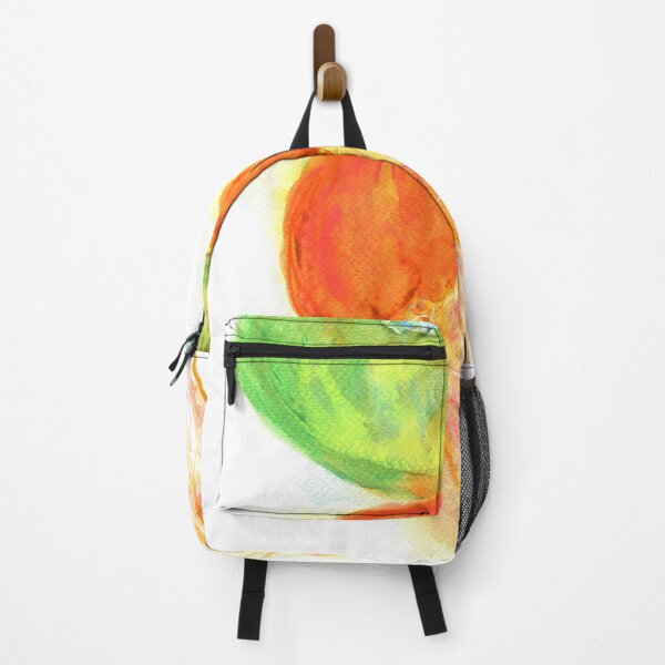 Item preview, Green and orange jellyfish watercolor painting designed and sold by AnissaF.