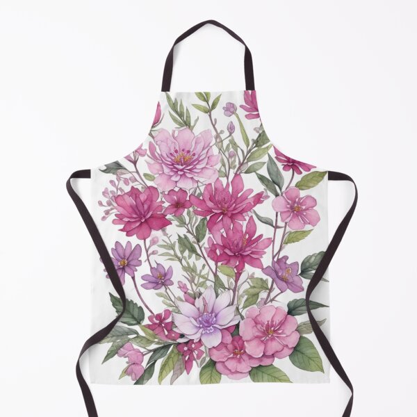 Item preview, watercolor flowers designed and sold by UndineSea.