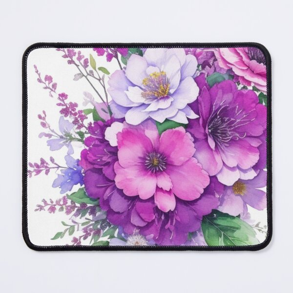 Item preview, watercolor flowers designed and sold by UndineSea.