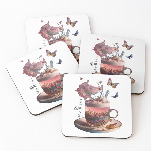 Item preview, beautiful magic cup of creamy tea designed and sold by MoRisi-Fashion.