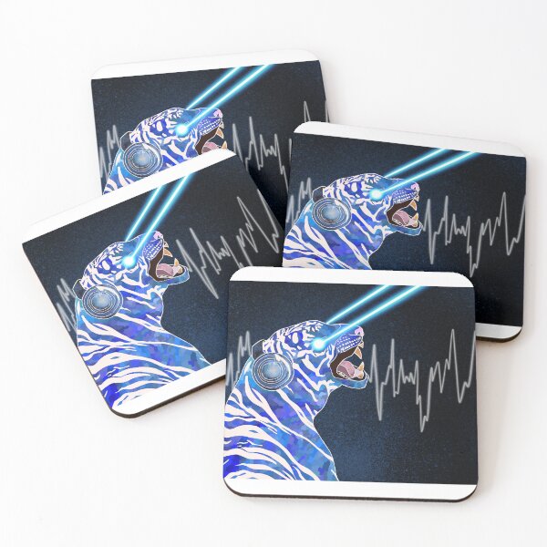 Item preview, Futuristic Tiger designed and sold by beruni.
